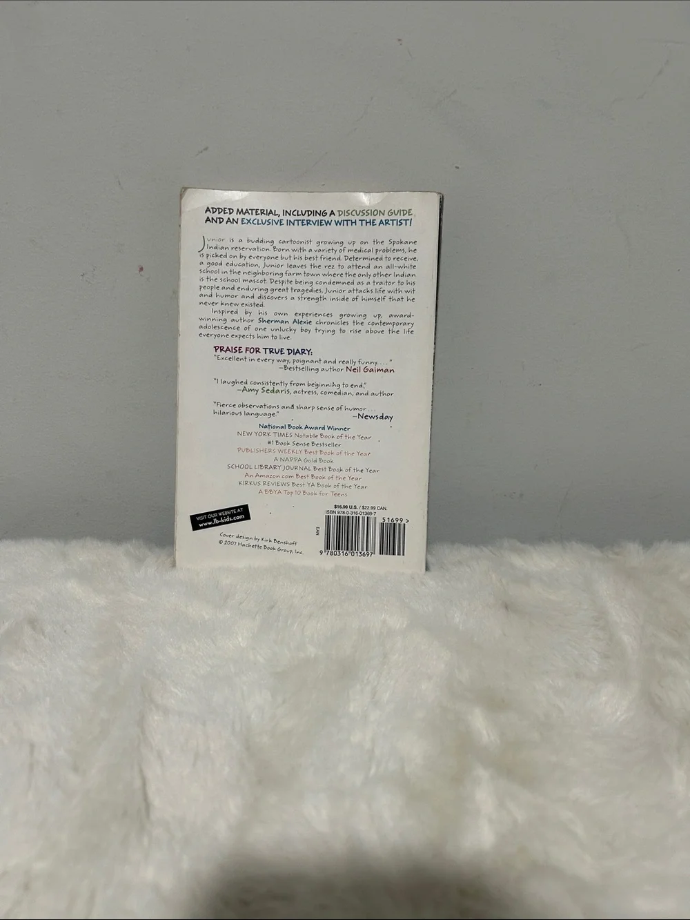 Sherman Alexie The Absolutely True Diary of a Part-Time Indian - Black Cover